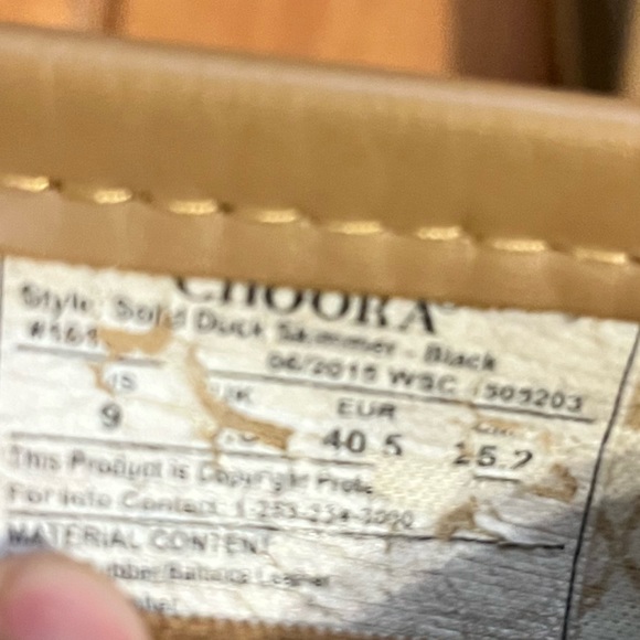 Chooka Duck Skimmer Flat Sz 9 - Picture 6 of 6